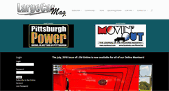 Desktop Screenshot of largecarmag.com